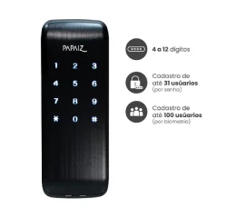 Fechadura Digital SL125 De Sobrepor Resistente A Maresia